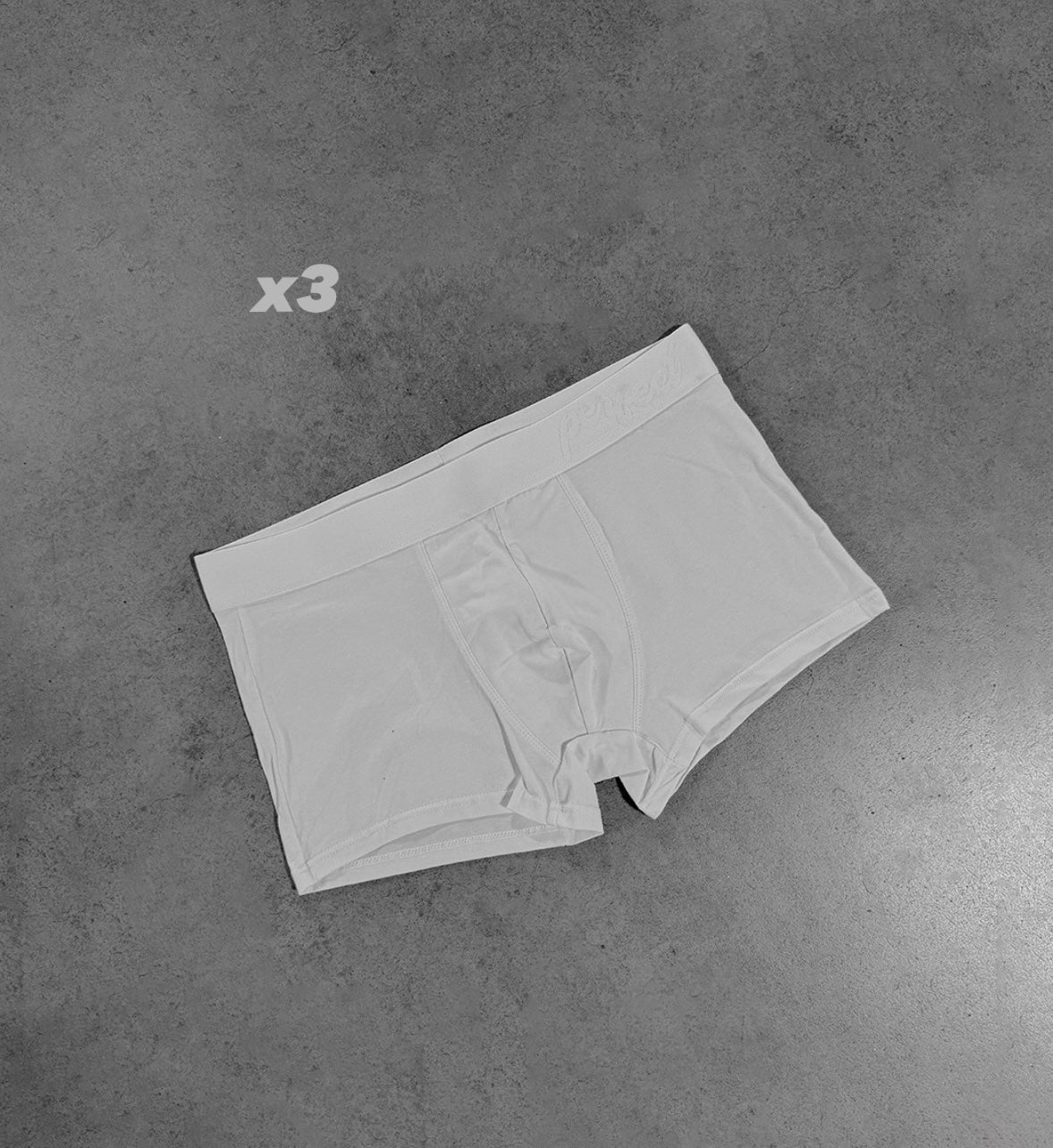 WHITE PERFECT UNDERWEAR PACK