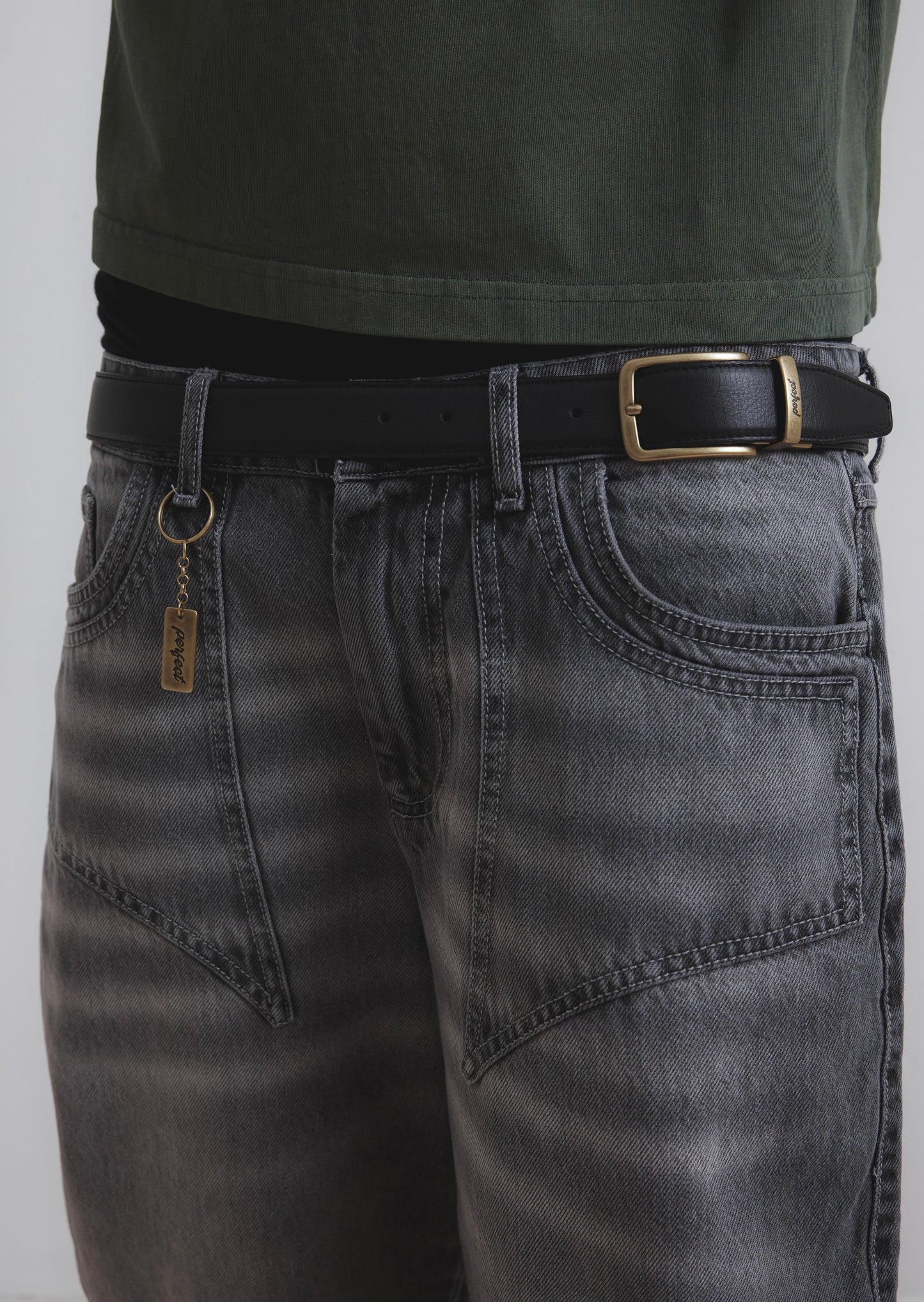 MATT BRASS PERFECT FLIP BELT