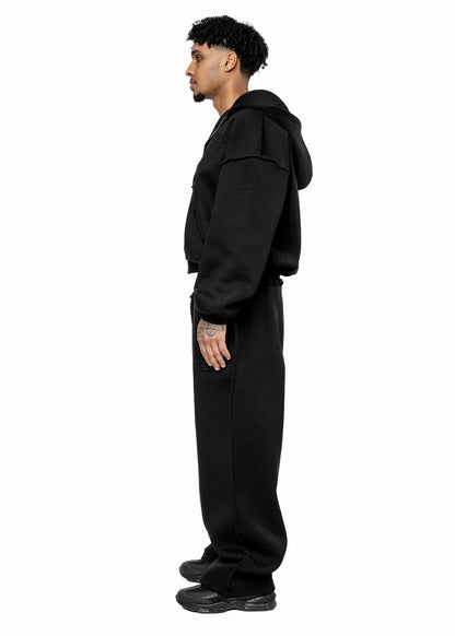 ZIP TRACKSUIT BLACK