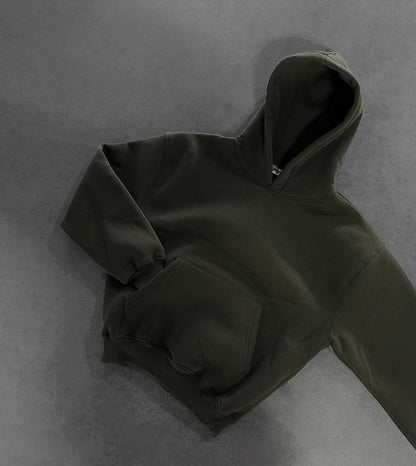 MILITARY GREEN HOODIE