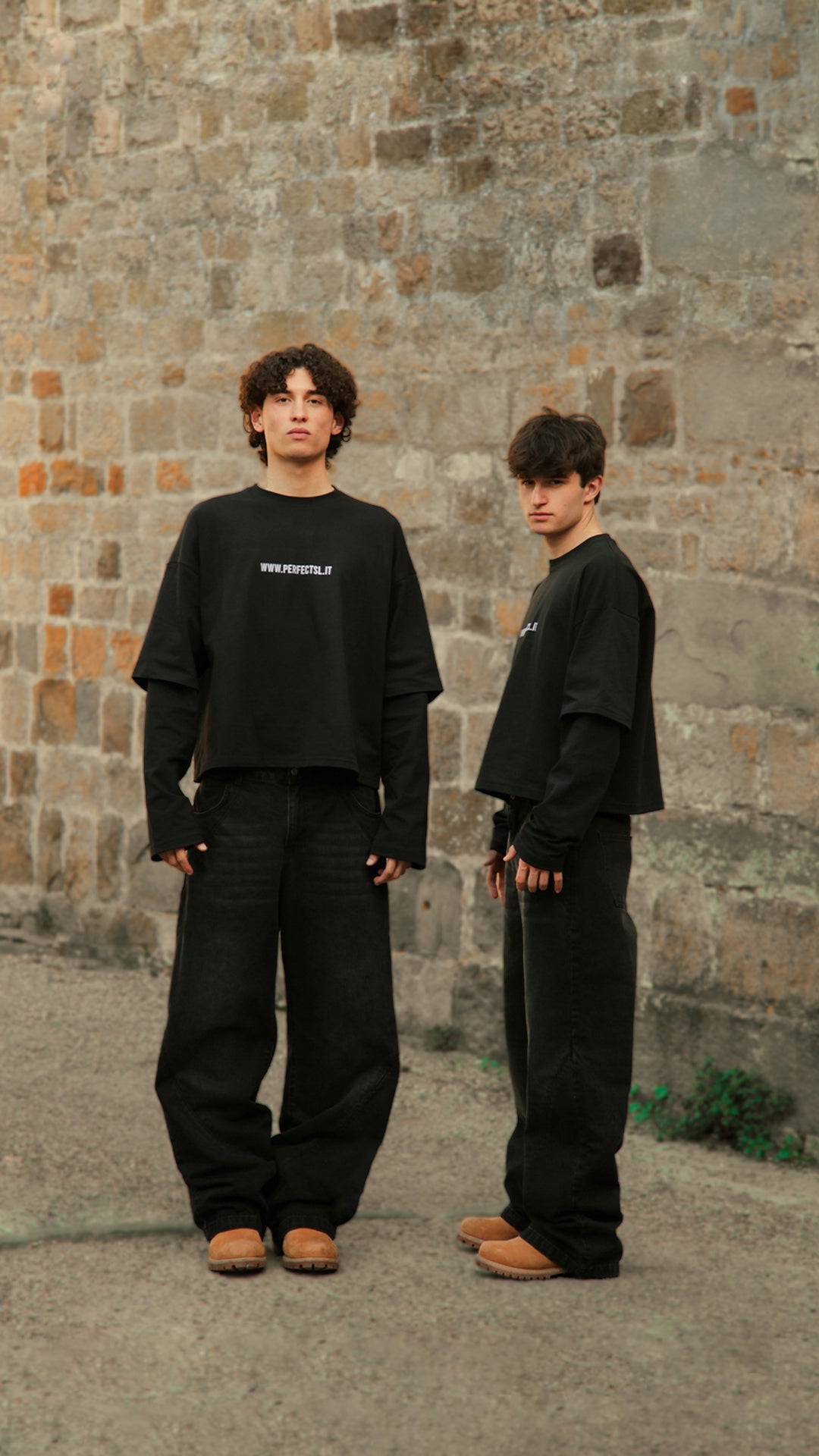 CARBON BLACK LINES DENIM JEANS