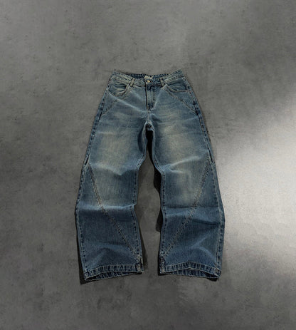 PERSIAN BLUE LINES DENIM JEANS