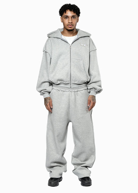 ZIP TRACKSUIT GREY